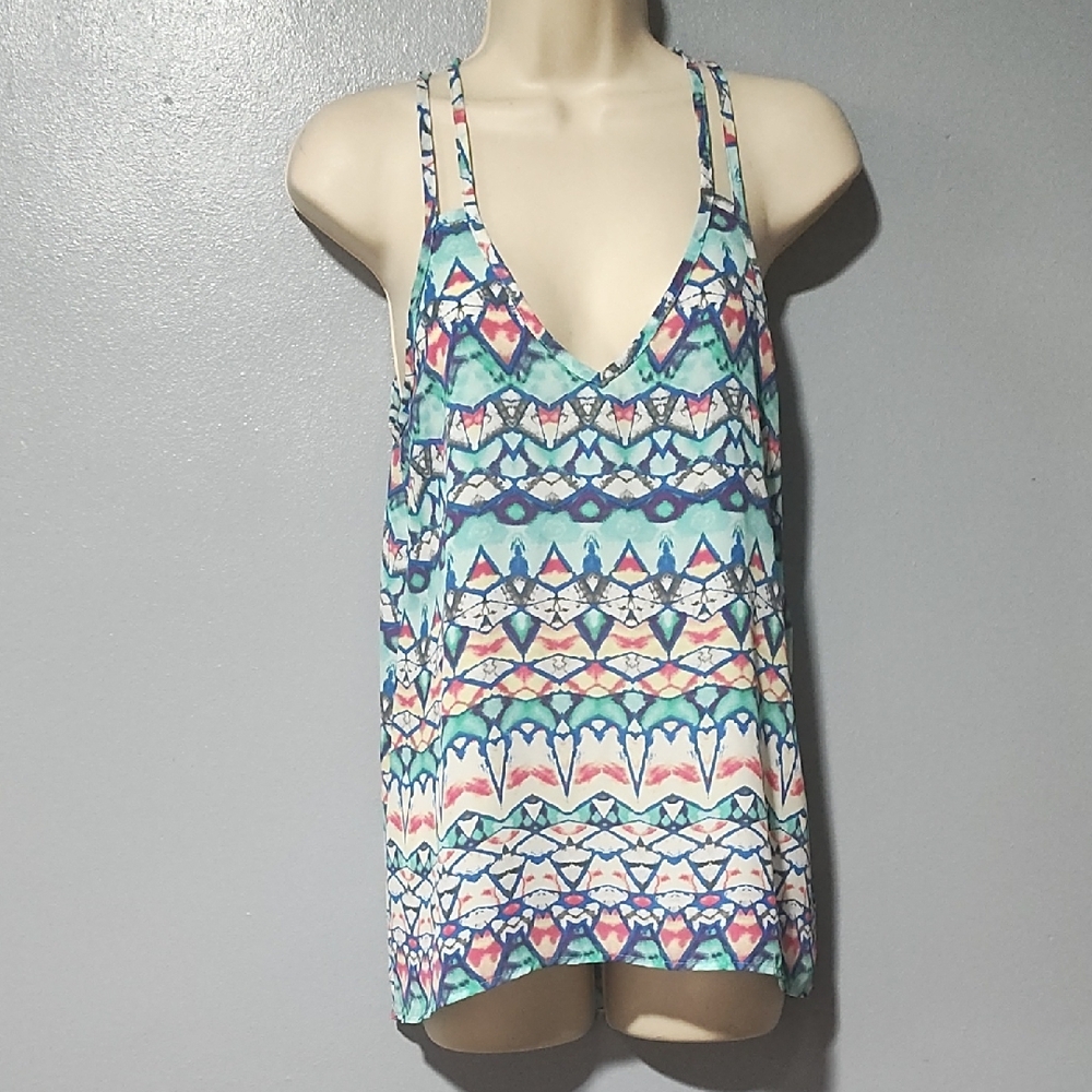 Everly Multicolor Patterned Women's Top - image 5